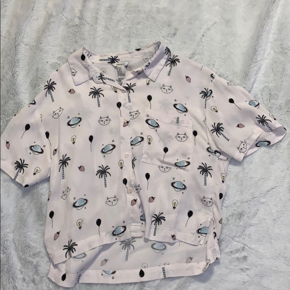 Cropped shirt
